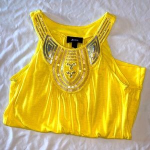 B.wear Sequin Dress Blouse Tank - S